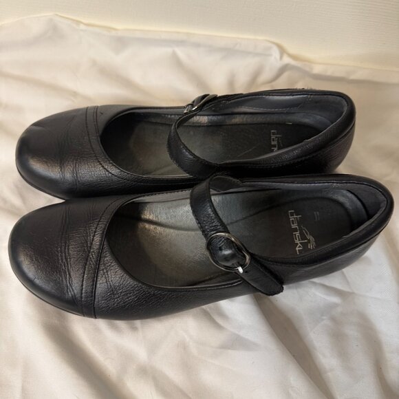 Dansko Collette Mary Jane Pump Women’s Shoes Black Leather Size 8.5 Comfortable - Picture 3 of 5